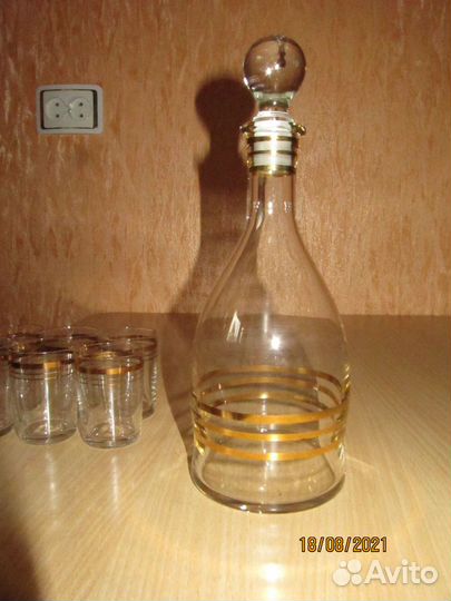 Посуда СССР- Набор для водки