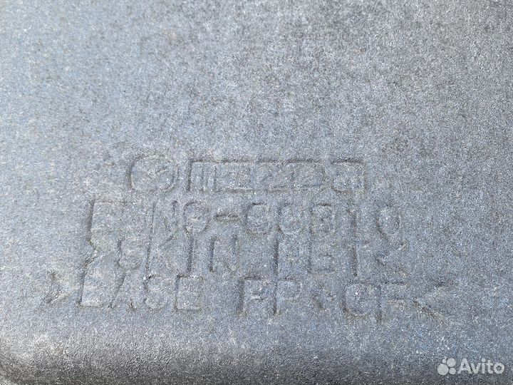 Полка багажника mazda 3 bl хэтчбек