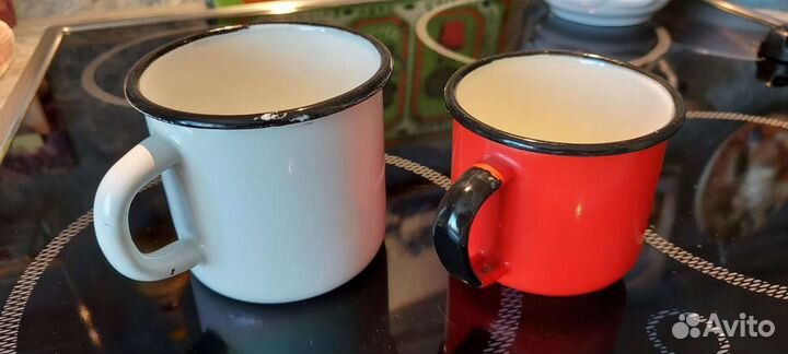 Посуда: кружки, термос СССР