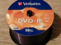 Диски DVD-R 50 шт