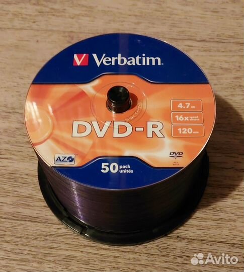 Диски DVD-R 50 шт