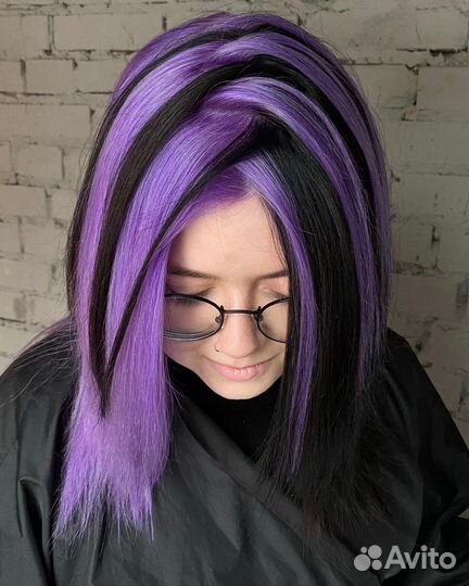 Окрашивание волос, покраска волос, яркое