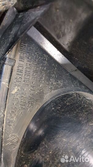 Фонарь (задний) левый Volkswagen Passat CC, 2009