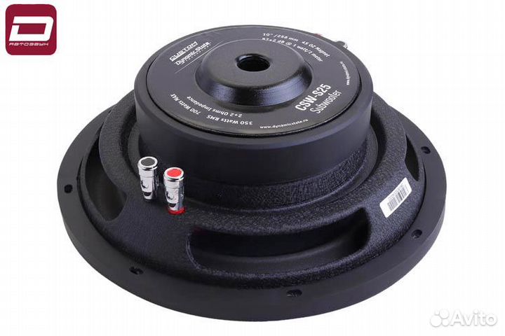 Dynamic State custom CSW-S25 плоский сабвуфер 10