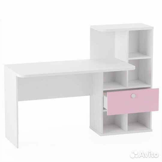 Письменный стол розовый