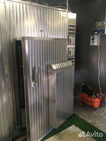 Контейнерный цех по переработке рыбы (мяса)