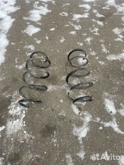 Комплект пружин skoda octavia a7