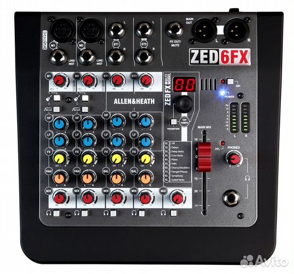 Микшер Allen & Heath ZED-6FX