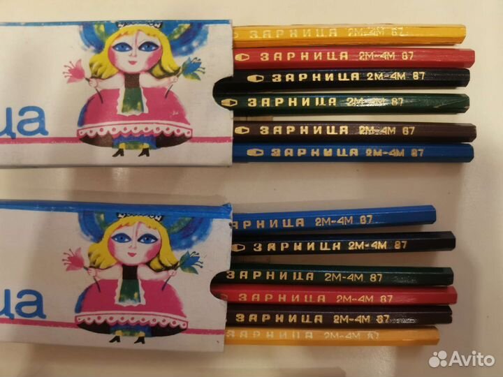 Чертёжный набор/ карандаши СССР