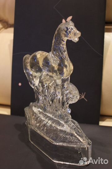 Конь Лошадь Никольск СССР Стекло Хрусталь