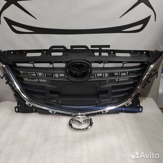 Решетка радиатора mazda 3 BM дорест