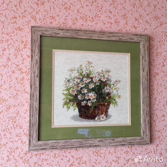 Картина вышитая крестом