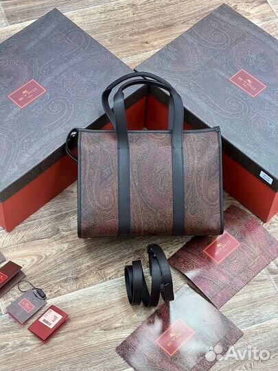 Сумка саквояж мужская etro LUX