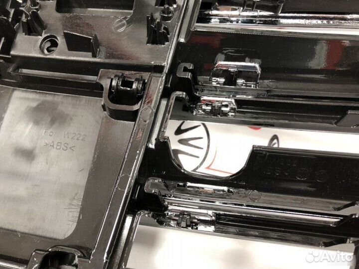 Решетка Mercedes S-class w222 S63 рест / S65 хром