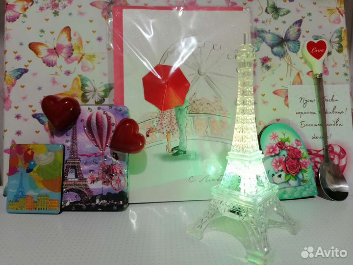 Новый ночник Эйфелевая башня (набор Paris)