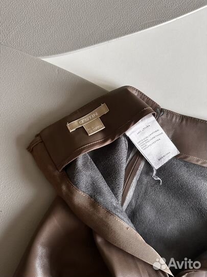 Кожаная юбка ostin