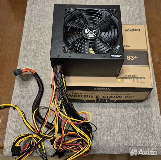 Блок питания zalman Wattbit II 600W ZM600-XE II