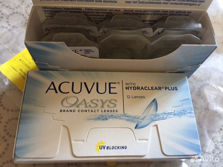 Контактные линзы Acuvue Oasys -6.0