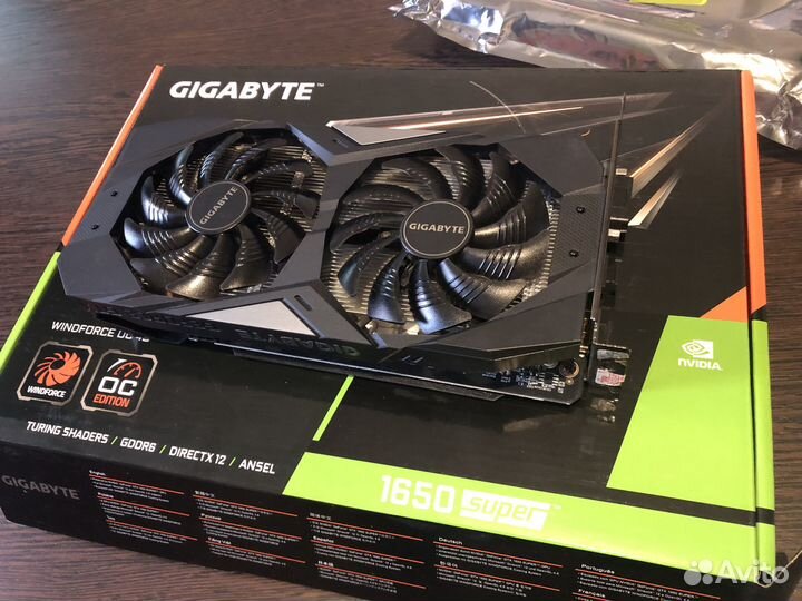 Видеокарта gtx 1650 super Windforce OC 4G