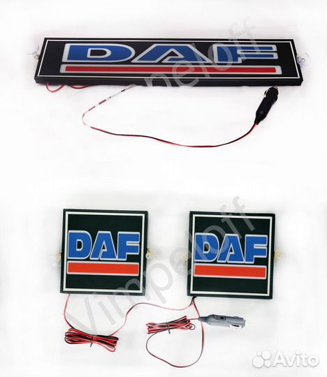 Набор светодиодных табличек для автомобиля