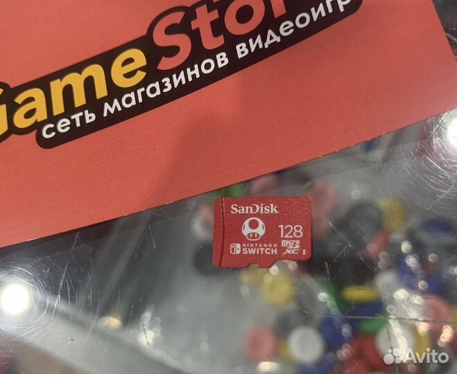 Карта памяти Nintendo Switch 128GB ориг