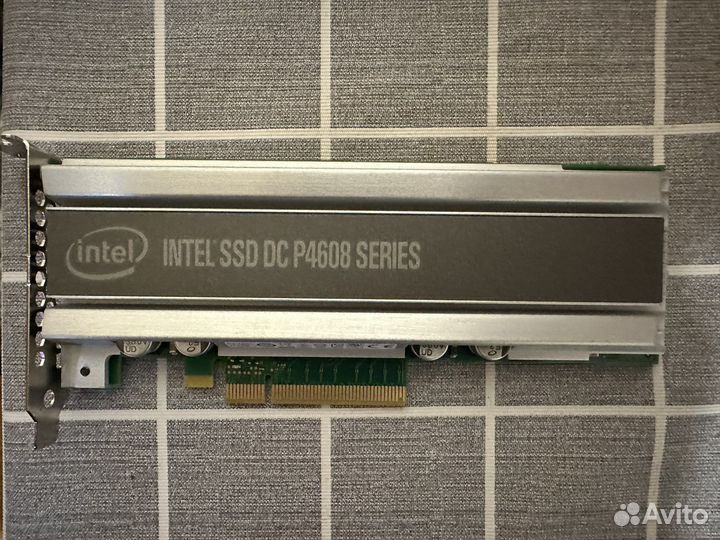 Intel SSD 6.4TB DC P4608 PCIe Артефакт