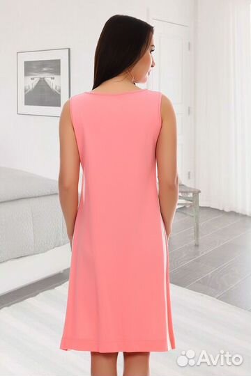 Оптом. Сорочка - розовый №Н-3022