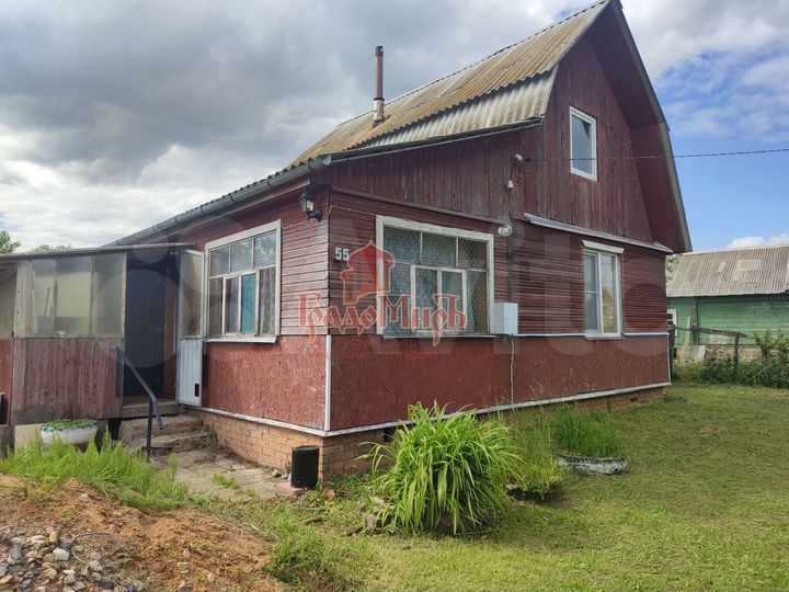 Дом 57 м² на участке 15 сот.