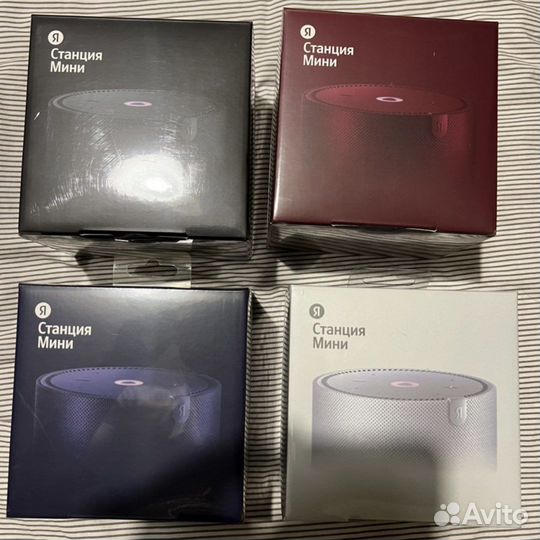 Яндекс Станция Мини 2 с часами и без