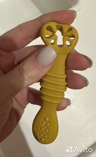 Ложки детские силиконовые обучающие