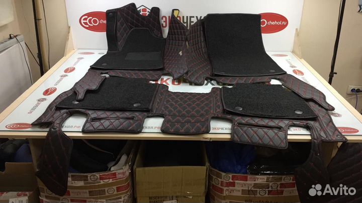 3D Коврики Lexus RX из Экокожи
