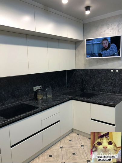 Кухня до потолка от производителя