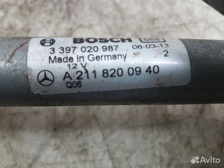 Трапеция стеклоочистителей Mercedes W211