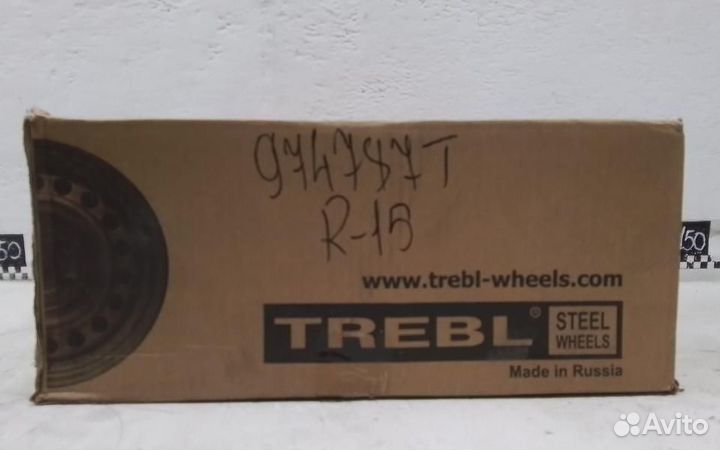 Диск колеса штампованный « Trebl » R15