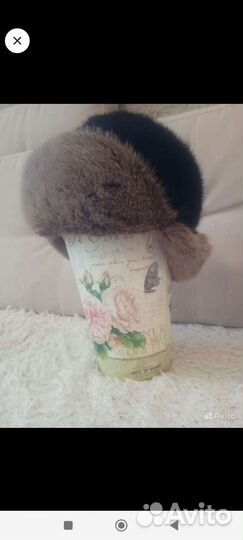 Шапка женская норковая 