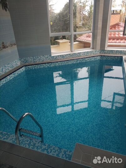 Сауна с тёплым бассейном