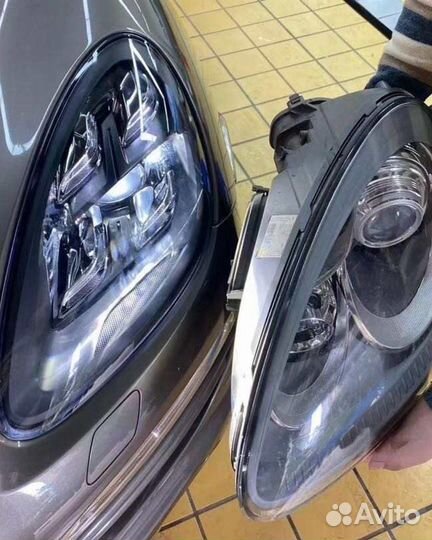 Светодиодн фары для Porsche Cayenne 958, 2010-2014