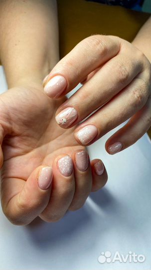 Маникюр с покрытием гель-лаком