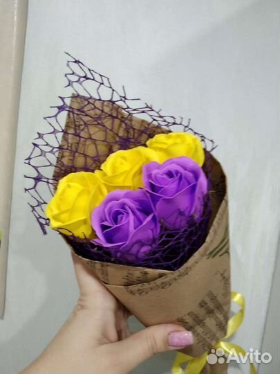 Букеты из мыла