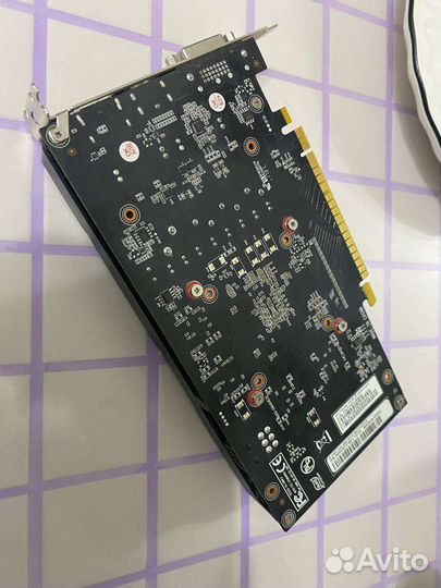 Видеокарта gtx 1050 ti 4gb palit dual fan