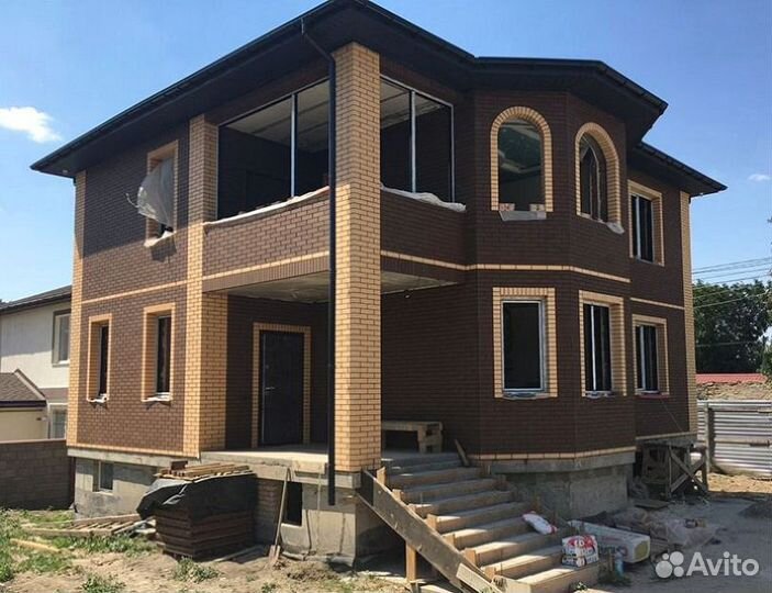 Облицовочный кирпич Коричневый пгт Звездный городок