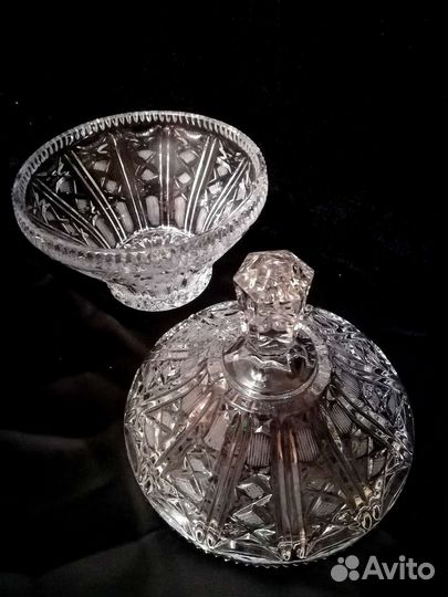 Хрусталь СССР Вазы с крышкой