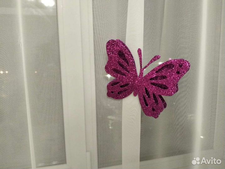 Заколка, бабочка