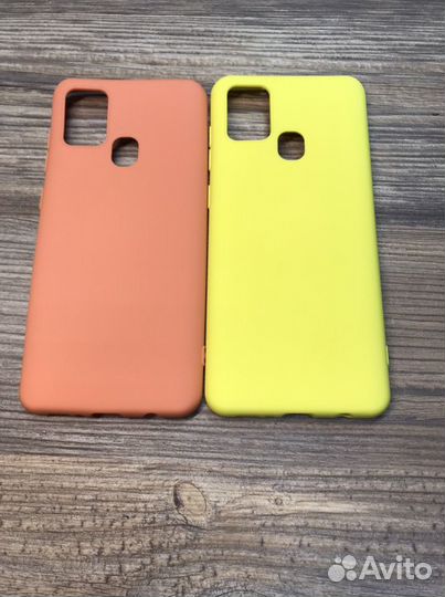 Чехол силиконовый Samsung A21S