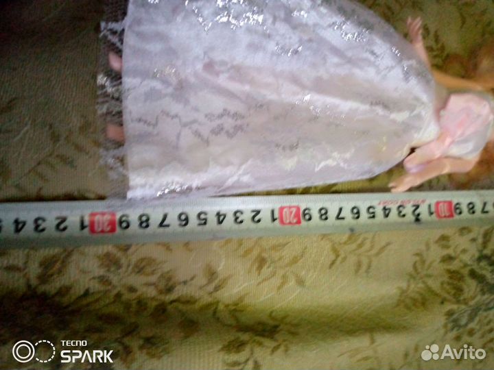 Барби в свадебном платье