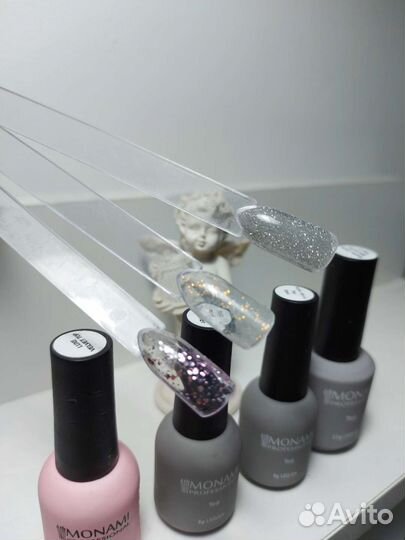 Гель лак для ногтей, гель опция, топ, база