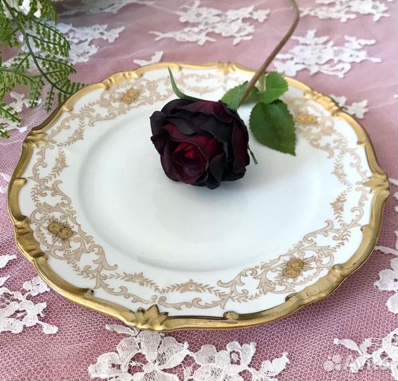 Тарелки Weimar, Spode, винтаж, Германия, Англия