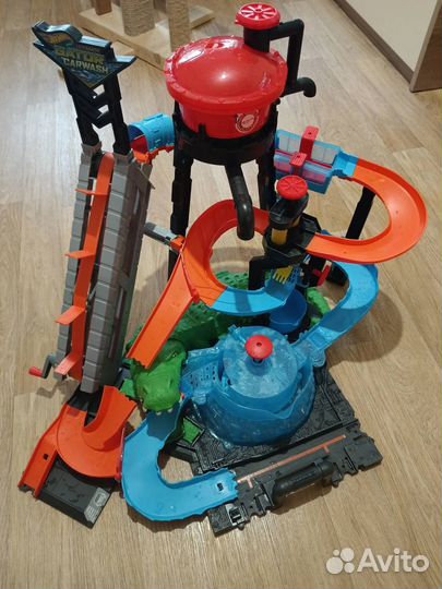 Игровой набор автомойка Хот Вилс