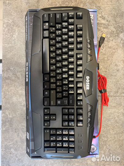 Игровая клавиатура проводная Defender Goser