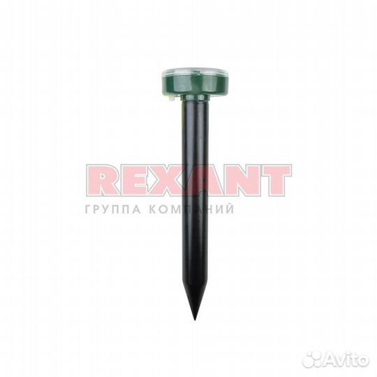 Ультразвуковой отпугиватель кротов на солнечной